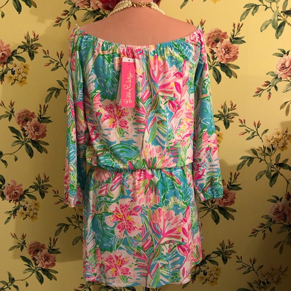 🍃🌸 Lilly Pulitzer Romper Sz X-Large 🌸🍃